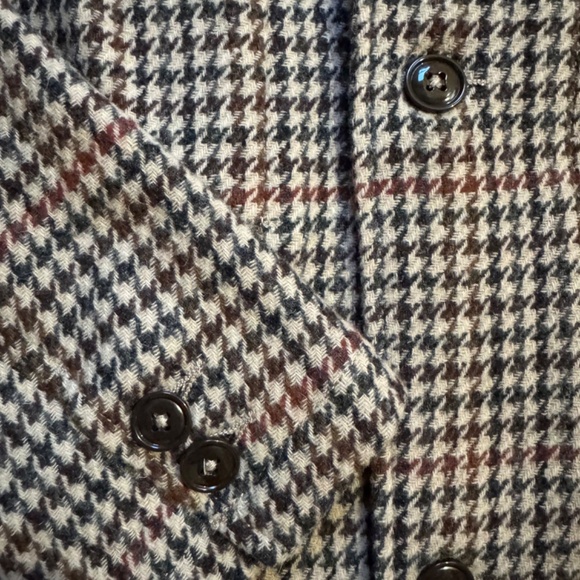 Relwen Heritage Trap Blazer Wool in Wheat Guncheck - Men's Medium - Picture 3 of 3